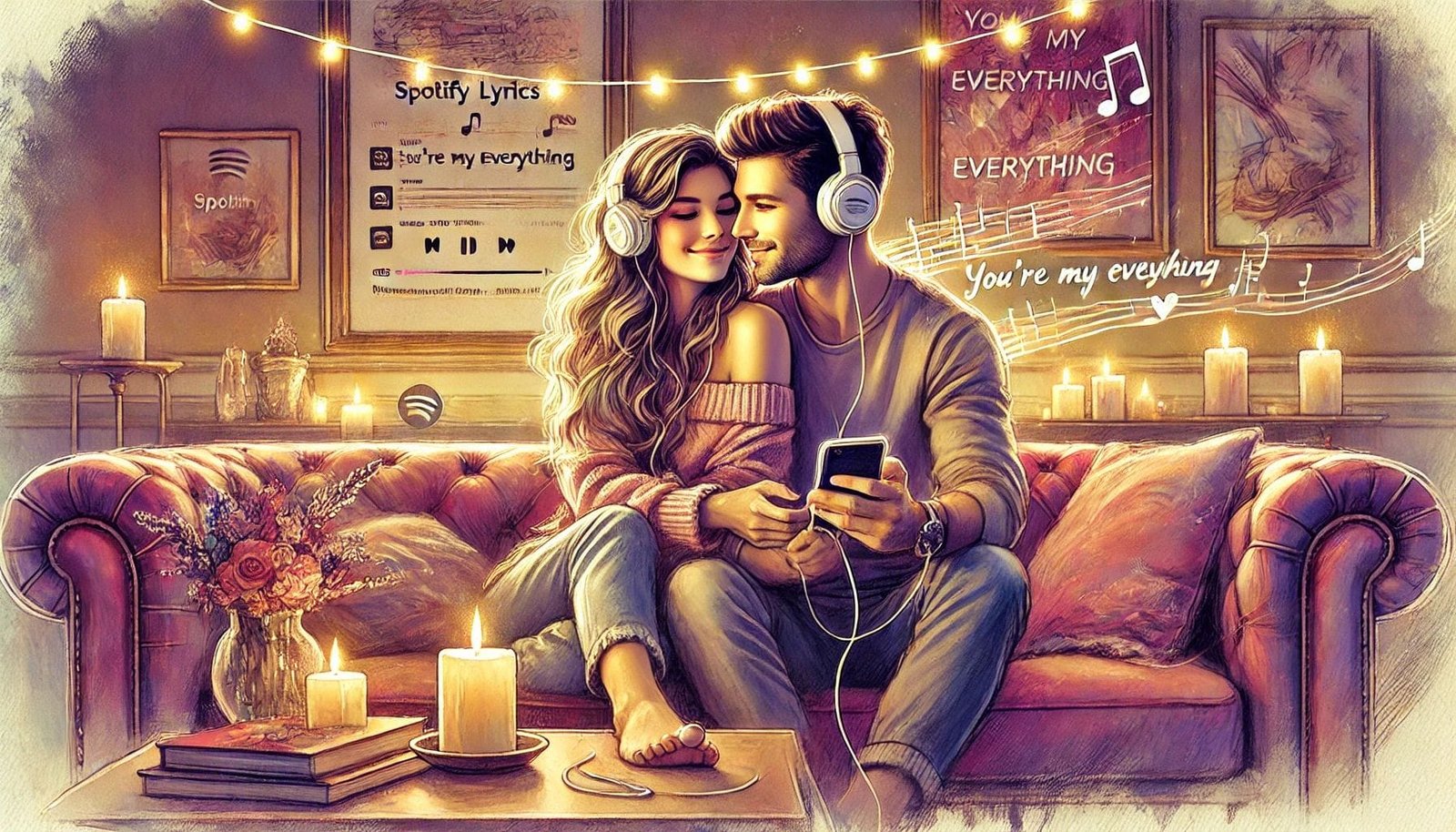 Spotify Love Lyrics for Him